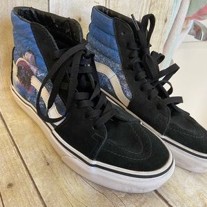 Boys vans - shark shoes - size 5.5